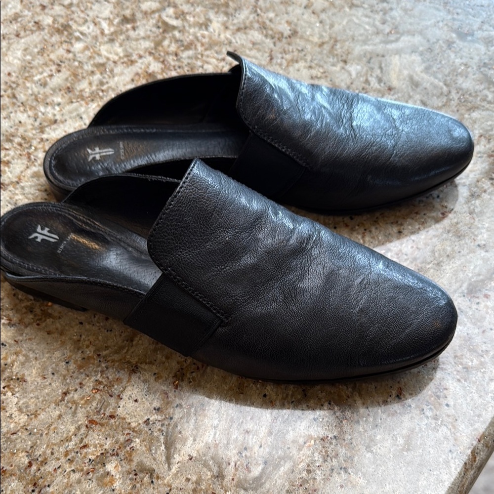 Black Leather Womens Shoes